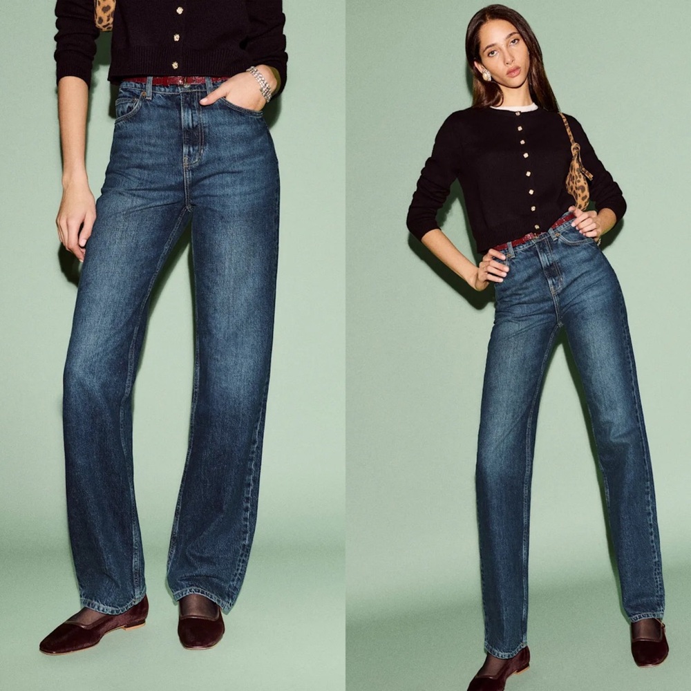 Reformation Wilder High Rise Wide Leg Jeans